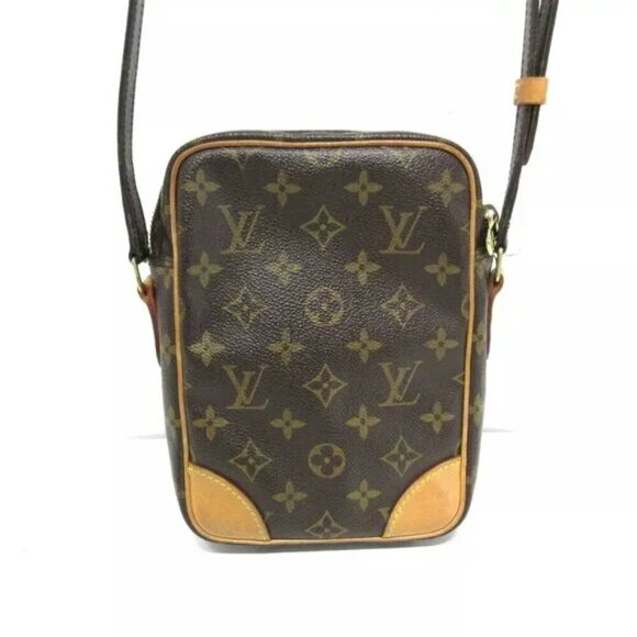 100% Authentic LOUIS VUITTON Amazone Brown Monogram Shoulder Bag -338-060824 - Picture 2 of 12